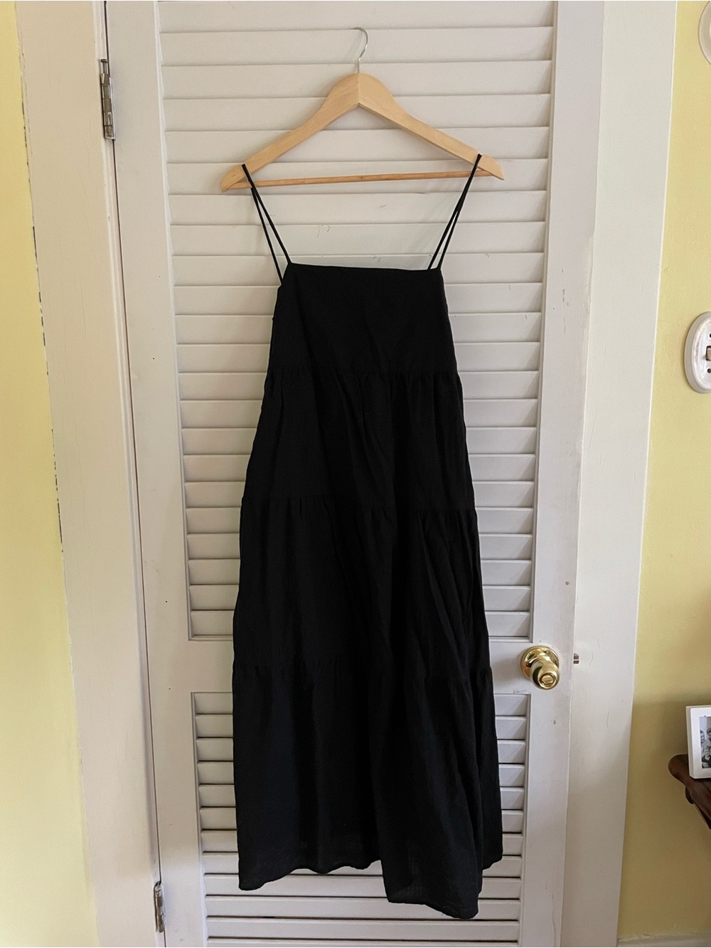 Everlane Cotton Gauze Tiered Dress